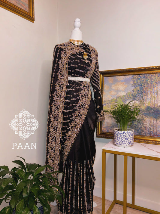 Black Semi-Bridal